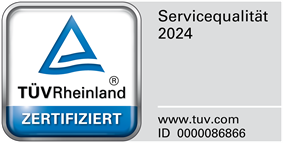KFZ-Meisterbetrieb Hutter ist von TÜV Rheinland zertifiziert Bild mit Zertifikat von TÜV-Rheinland